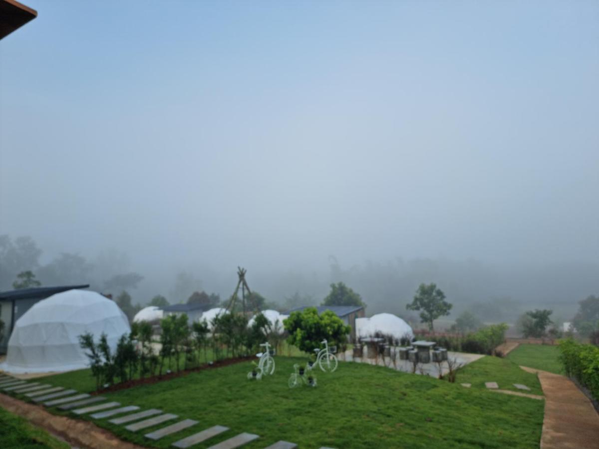 เต้นท์โดมเขาค้อ Lung Bun Camp Otel Ban Nong Rang Chang Dış mekan fotoğraf